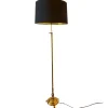 Best Pamono Neoclassical French Adjustable Brass Floor Lamp attributed to Maison Jansen, 1940s