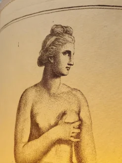 Best Pamono Neoclassical Table Lamp in Wrought Iron, 1950s