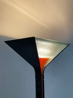 Clearance Pamono Neon Papillona Floor Lamp by Tobia & Afra Scarpa for Flos, 1970s