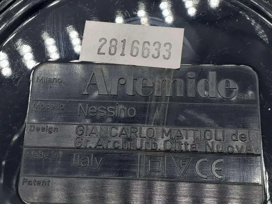 Clearance Pamono Nessino Table Lamp by Angelo Mattioli for Artemide