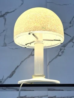 Pamono Neverrino Table Lamp in Murano Glass attributed to Gae Aulenti for Vistosi, Venice, Italy, 1970s
