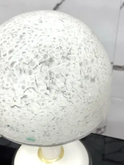 Pamono Neverrino Table Lamp in Murano Glass attributed to Gae Aulenti for Vistosi, Venice, Italy, 1970s