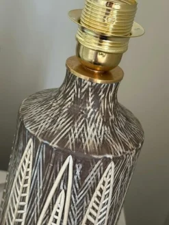 Clearance Pamono Niagara Table Lamp by Mari Simmulson for Upsala-Ekeby, 1950s