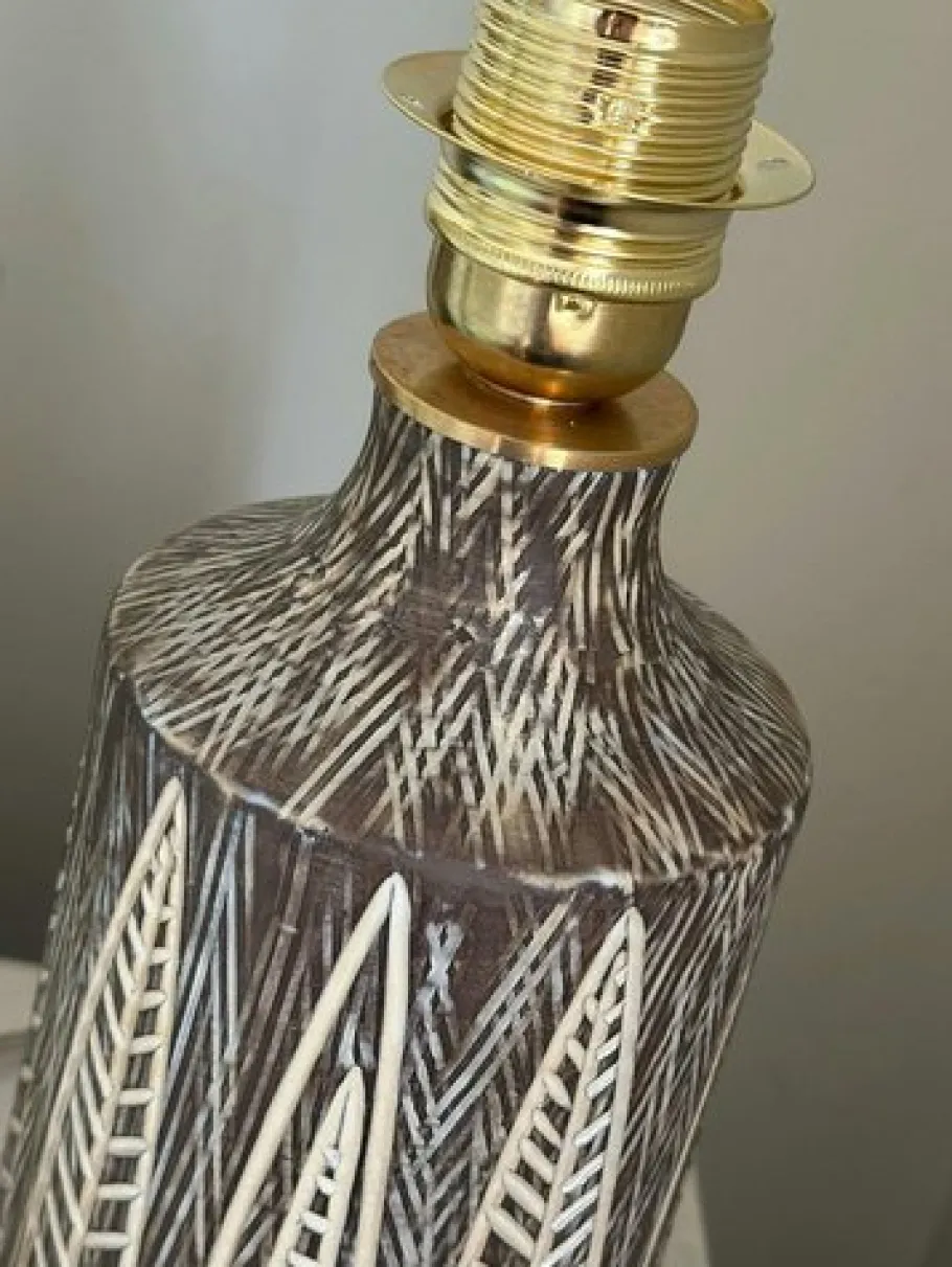 Clearance Pamono Niagara Table Lamp by Mari Simmulson for Upsala-Ekeby, 1950s