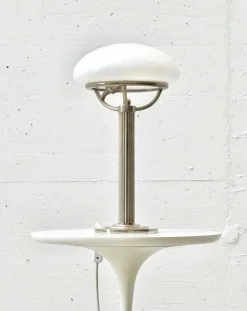 Discount Pamono Nickel Table Lamps with Opal Shades by Adolf Loos for Villa Steiner