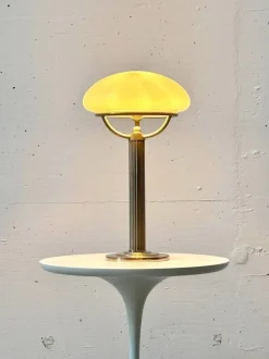 Discount Pamono Nickel Table Lamps with Opal Shades by Adolf Loos for Villa Steiner