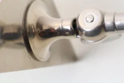 Best Pamono Nickel-Plated Wall Lamp by Florian Schulz, 1970s