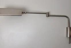 Best Pamono Nickel-Plated Wall Lamp by Florian Schulz, 1970s