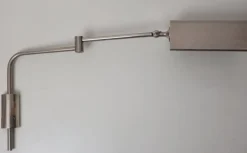 Best Pamono Nickel-Plated Wall Lamp by Florian Schulz, 1970s