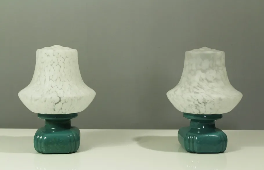 Best Pamono Nightstand Lamps, 1970s, Set of 2