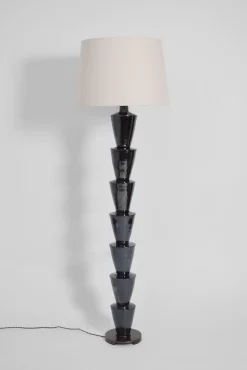 New Pamono Nizwa Black Floor Lamp by Barracuda Interiors