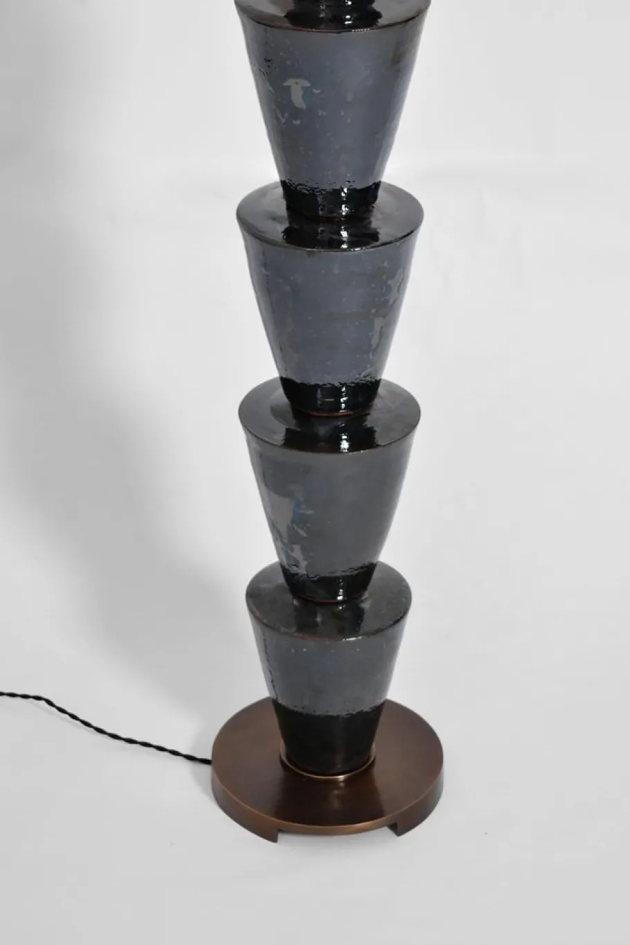 New Pamono Nizwa Black Floor Lamp by Barracuda Interiors