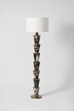 Pamono Nizwa Mixed Clay Floor Lamp by Barracuda Interiors