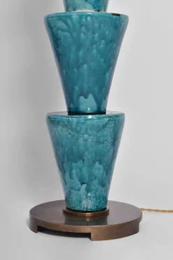 Pamono Nizwa Turquoise Floor Lamp by Barracuda Interiors