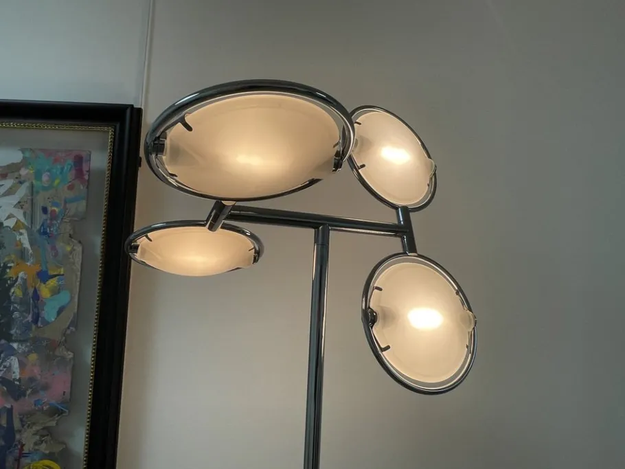 Outlet Pamono Nobi 4 Model Floor Lamp from Fontana Arte, 1990s