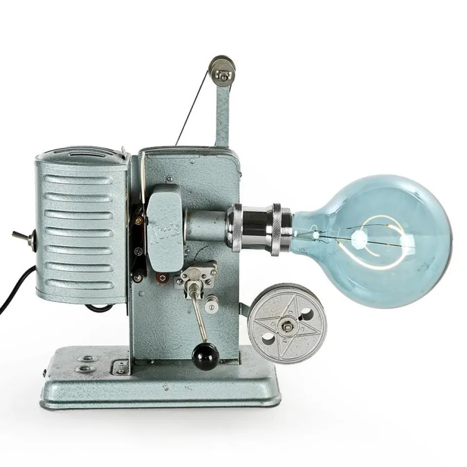 Outlet Pamono Noris Projector Transformed Into Light Fixture