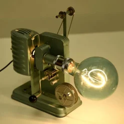 Outlet Pamono Noris Projector Transformed Into Light Fixture