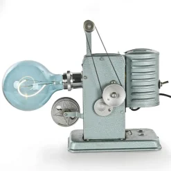 Outlet Pamono Noris Projector Transformed Into Light Fixture