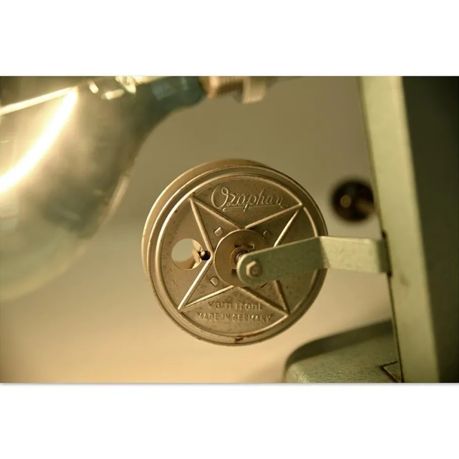 Outlet Pamono Noris Projector Transformed Into Light Fixture