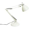 Clearance Pamono Norwegian Naska Loris Table Lamp in White Metal by Jac Jacobsen for Luxo, 1950s