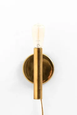 Clearance Pamono Norwegian Wall Light by Svend Mejlstrøm Mejlstrøm Belysning, 1960s