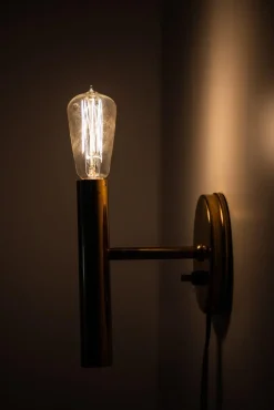 Clearance Pamono Norwegian Wall Light by Svend Mejlstrøm Mejlstrøm Belysning, 1960s