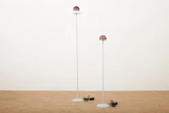 Discount Pamono Nuova Segno Floor Lamps by Pierluigi Cerri for Fontana Arte, 1988, Set of 2