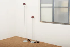 Discount Pamono Nuova Segno Floor Lamps by Pierluigi Cerri for Fontana Arte, 1988, Set of 2
