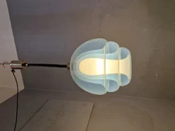 Sale Pamono Octopus Pendant in Iridescent Glass and Brass Carlo Nason for Mazzega, 1950s