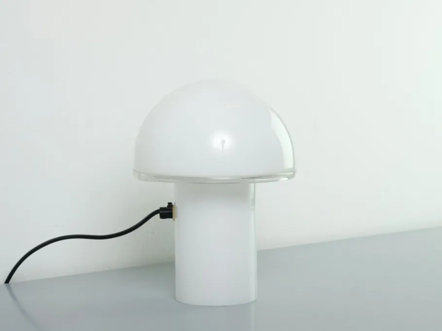 Best Pamono Onfale Table Lamp in Murano Glass by Luciano Vistosi for Artemide, 1970s