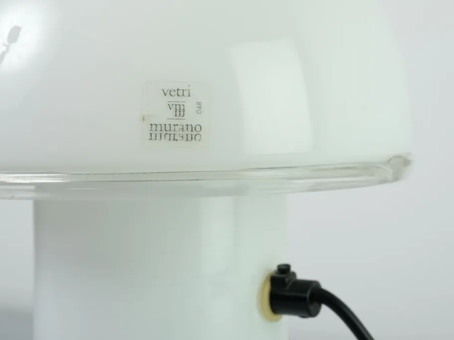 Best Pamono Onfale Table Lamp in Murano Glass by Luciano Vistosi for Artemide, 1970s