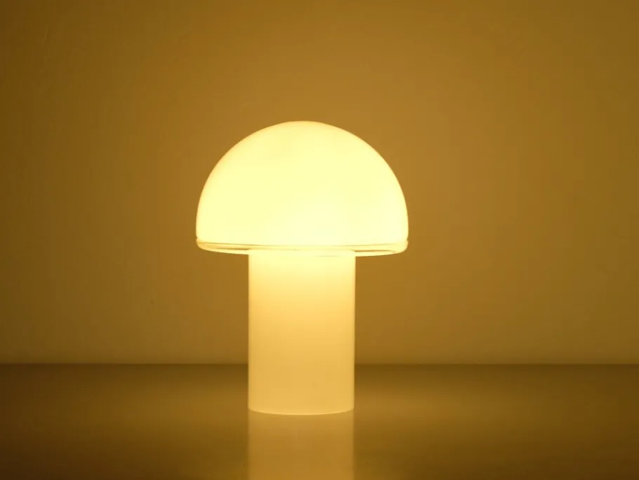 Best Pamono Onfale Table Lamp in Murano Glass by Luciano Vistosi for Artemide, 1970s