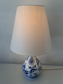 Pamono Onion Pattern Table Lamp from Hutschenreuther, 1980s