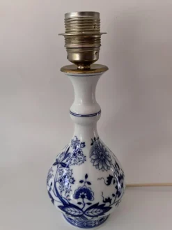 Pamono Onion Pattern Table Lamp from Hutschenreuther, 1980s