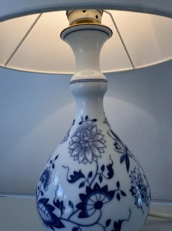 Pamono Onion Pattern Table Lamp from Hutschenreuther, 1980s