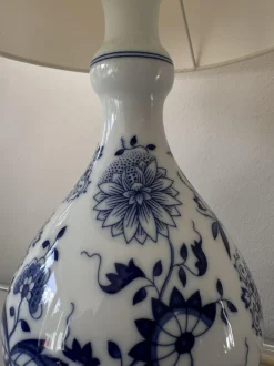 Pamono Onion Pattern Table Lamp from Hutschenreuther, 1980s