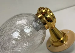 Clearance Pamono Onion Shaped Murano Glass Wall Lights from Keuco, 1970s, Set of 2