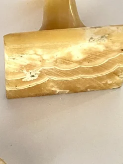 Best Pamono Onyx Egyptian Figure Table Lamp, France, 1930s