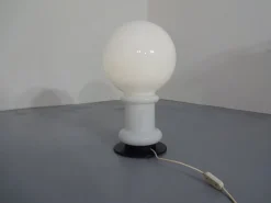 Sale Pamono Opal Glass Floor Lamp from Glashütte Limburg, 1960s