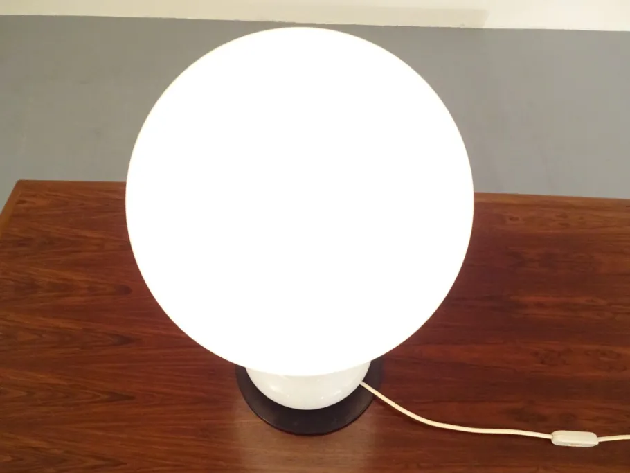 Sale Pamono Opal Glass Floor Lamp from Glashütte Limburg, 1960s