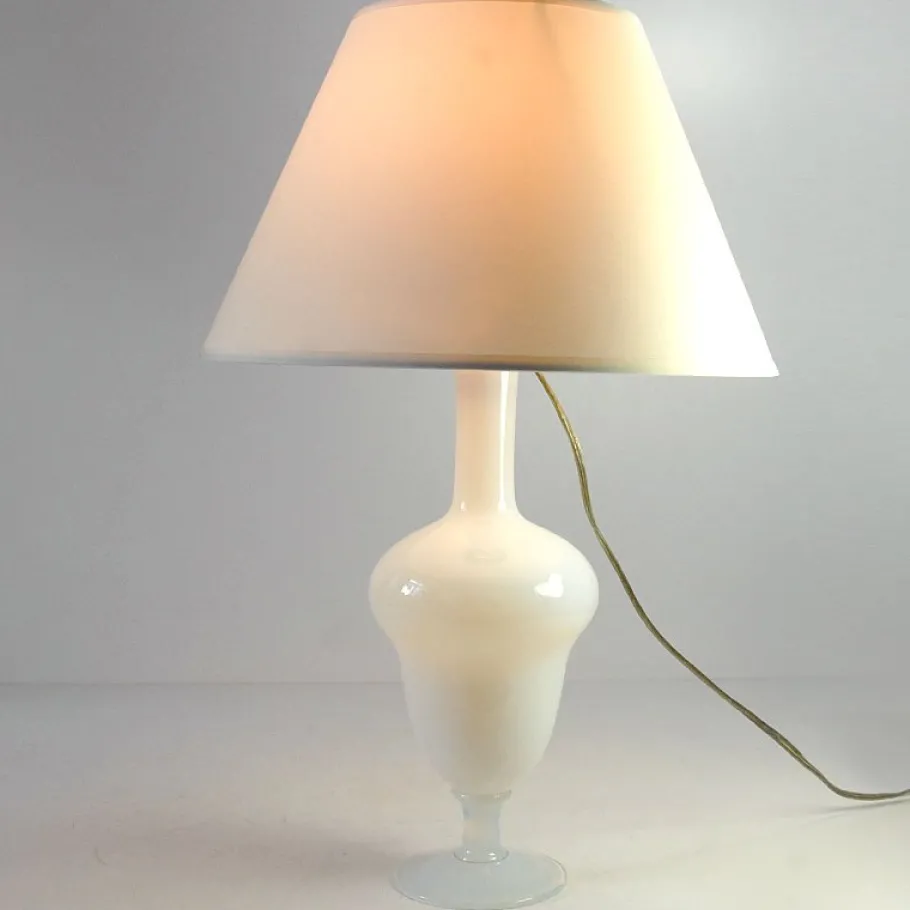 Best Pamono Opal Glass Table Lamp from Sevres, France, 1950s