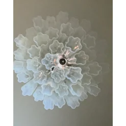 New Pamono Opal Tronchi Chandelier in Murano Glass by Simoeng