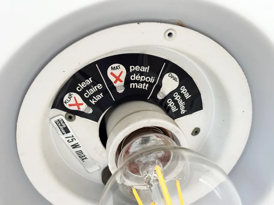 Best Pamono Opala Table Lamp by Hans Wegner for Louis Poulsen