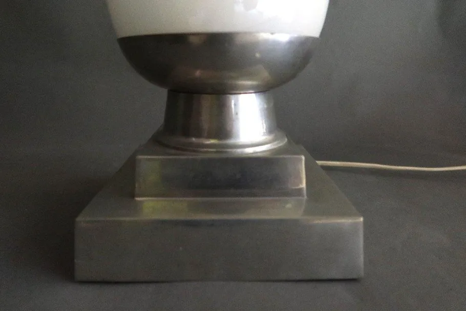 Hot Pamono Opaline Glass Tulip Lamp, 20th Century