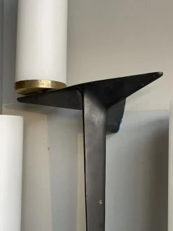 Best Pamono Opaline Glass Wall Lights from Maison Arlus, Set of 2