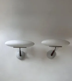 Clearance Pamono Opaline Sconce by Matteo Thun for Arteluce, Italy, 1990s