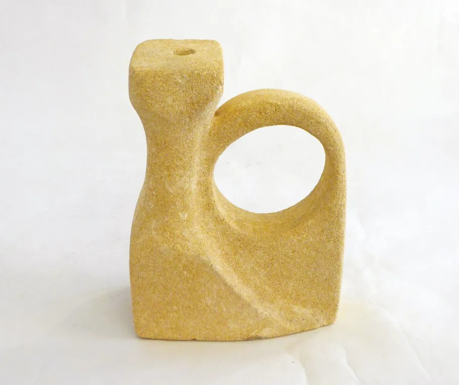 Sale Pamono Openwork Stone Sculpture or Lamp Base, 1970s