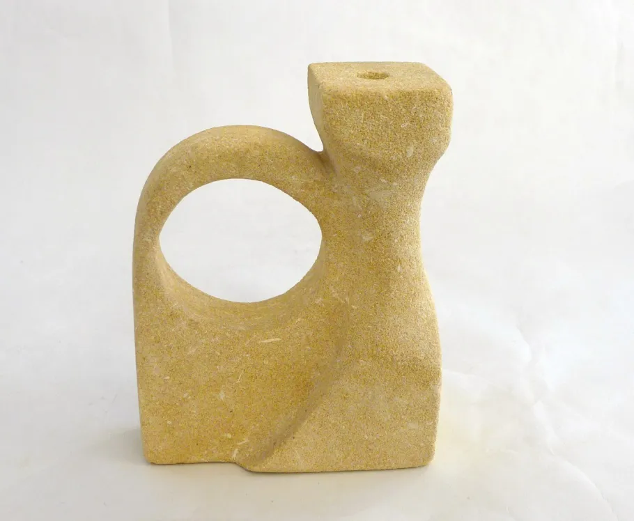 Sale Pamono Openwork Stone Sculpture or Lamp Base, 1970s