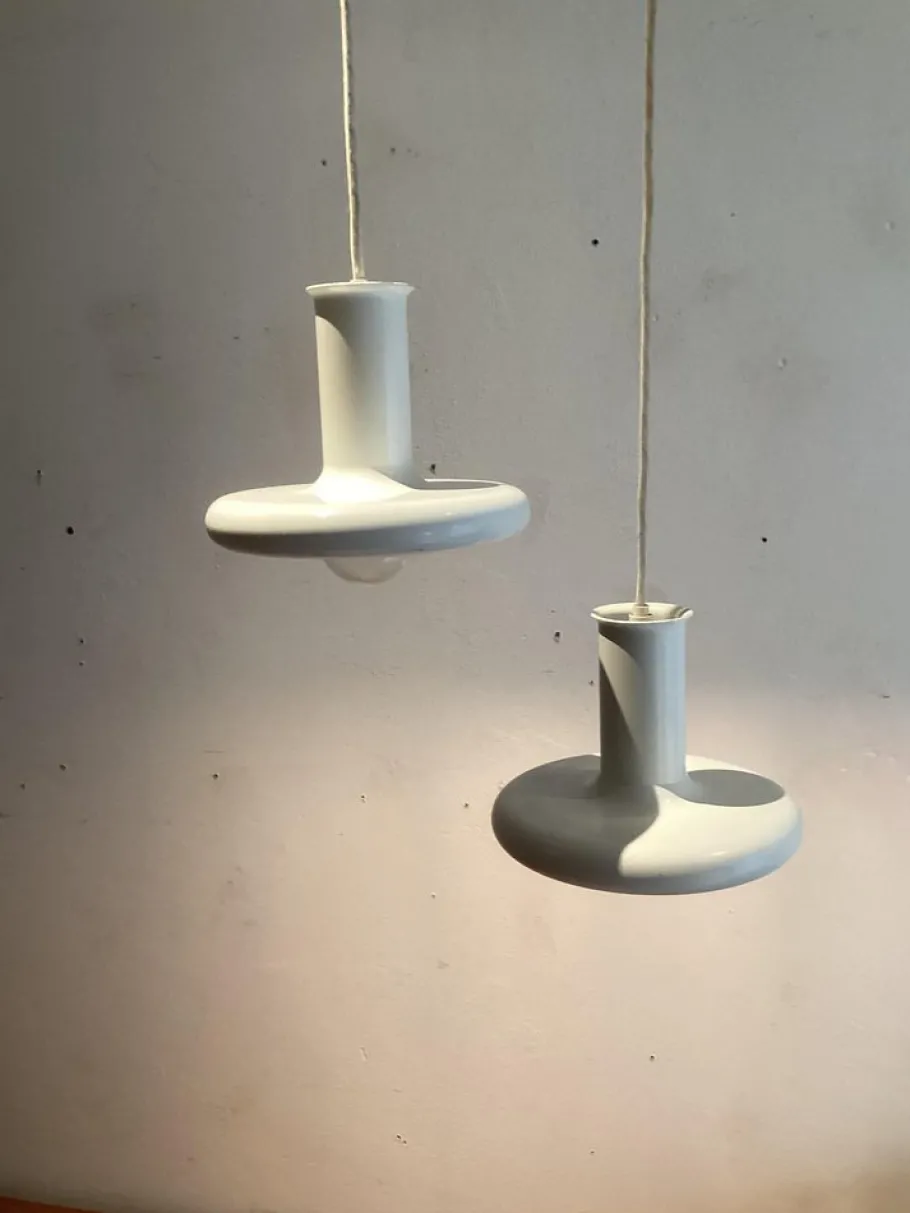 Best Pamono Optima Lamp in Aluminum by Hans Due for Fog & Mørup