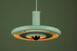 Best Pamono Optima Pendant Lamp by Hans Due for Fog & Mørup, Denmark, 1970s